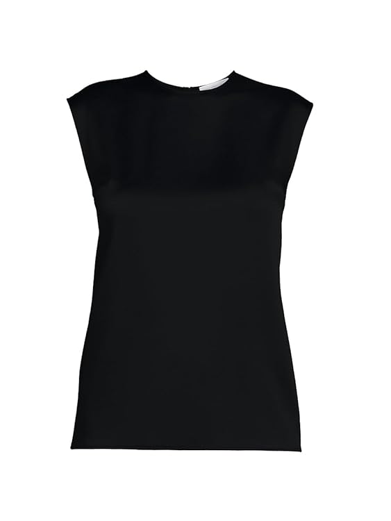 Satin Sleeveless Top