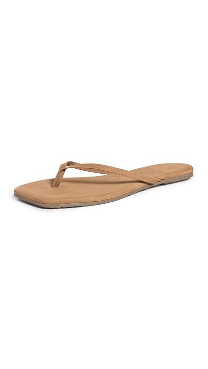 TKEES Women's Lily Suede Flip Flops
