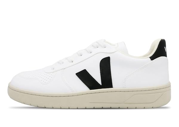 Veja Women V-10 Sneakers White - Black 9 US