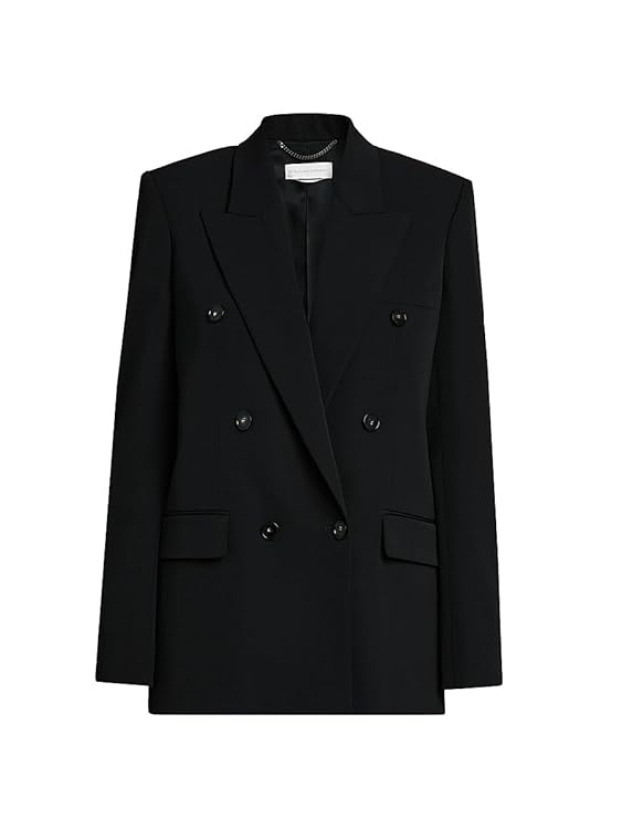 Double-Breasted Boyfriend Jacket