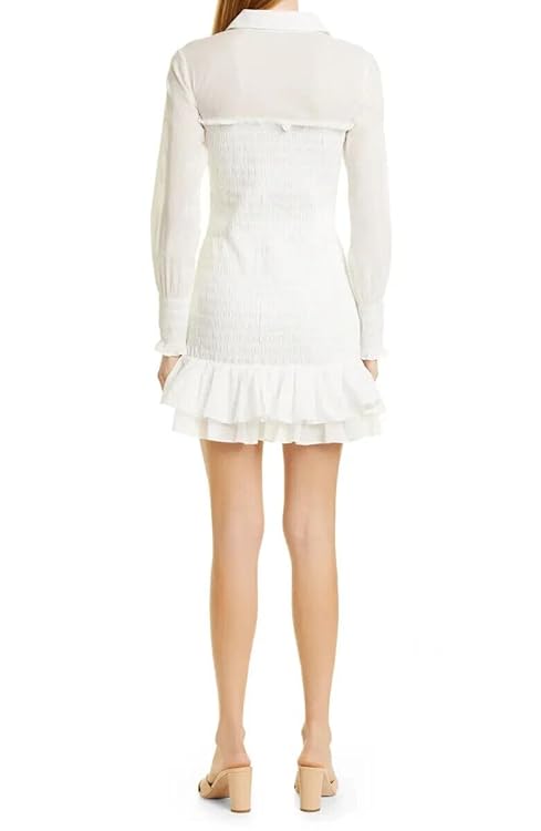 Veronica Beard Kelsey Long Sleeve Cotton Shirtdress Size 2