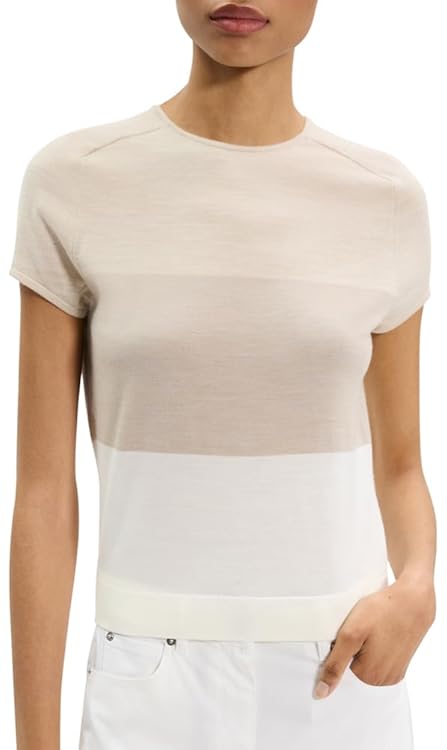Theory Women's Color Blck Tee R