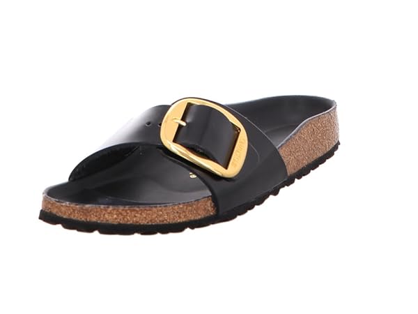 Birkenstock adult Madrid BB LENA High Shine schwarz