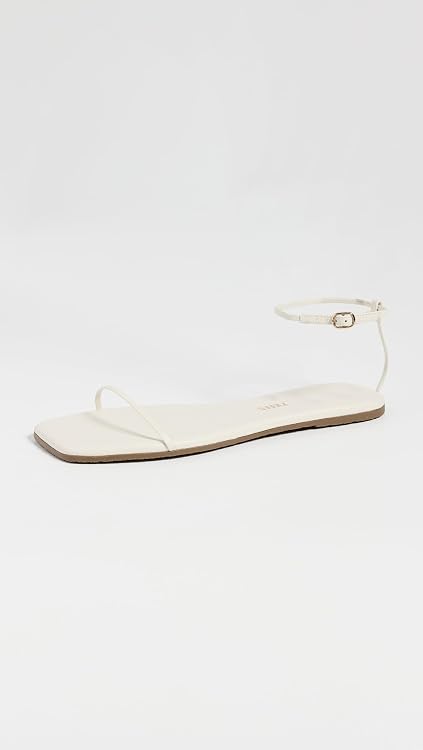 TKEES Women's Square Toe Twiggy Sandals