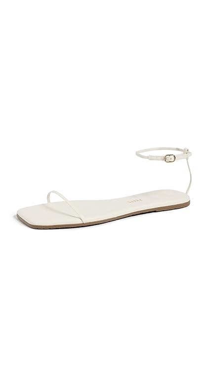TKEES Women's Square Toe Twiggy Sandals