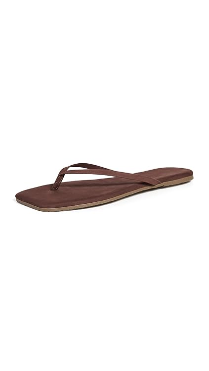 TKEES Women's Lily Suede Flip Flops