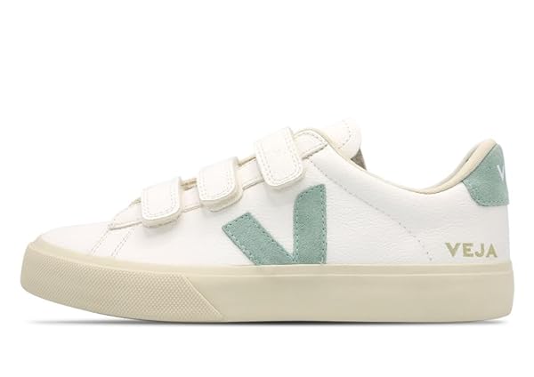 Veja Recife Logo Leather Sneaker, 36, White