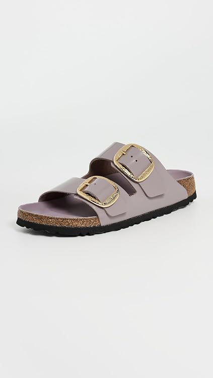 Birkenstock Women's Arizona Big Buckle High Shine Hammered Sandals