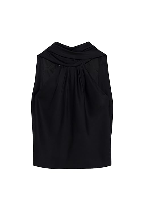 Scarlett Satin Cape Top