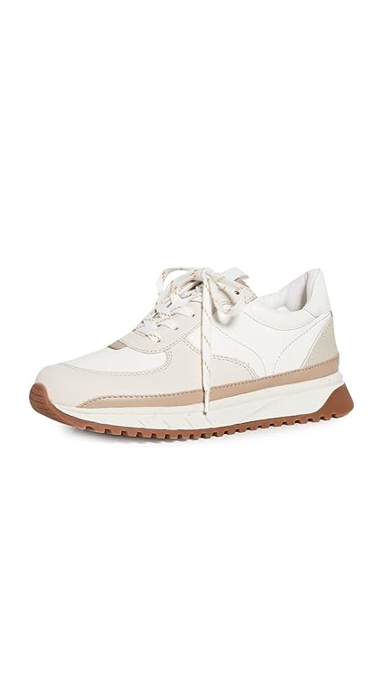 Madewell Women's Kickoff Trainer Sneakers in Neutral Colorblock Leather