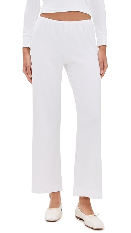DONNI. Women's The Baby Rib Scallop Pants