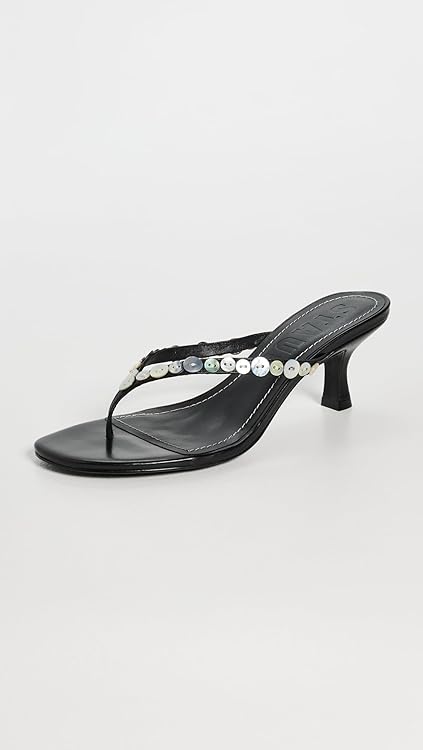 STAUD Women's Freja Thong Kitten Heels