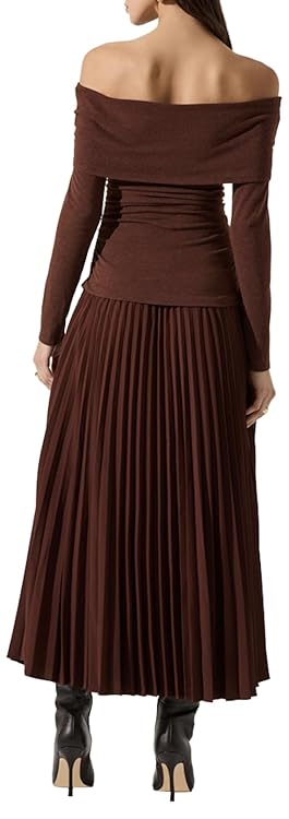 ASTR The Label Women's Tanaia Mixed Media Dress