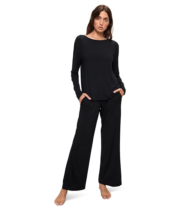 Eberjey Gisele Modal Everyday Long Sleeve Tee