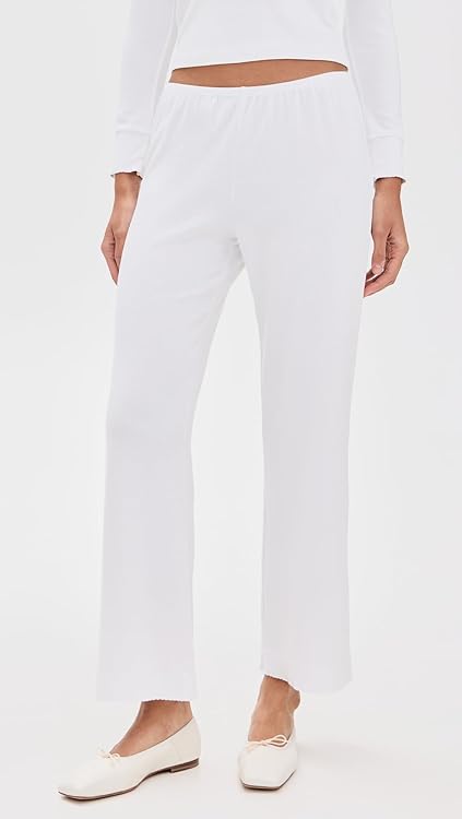 DONNI. Women's The Baby Rib Scallop Pants