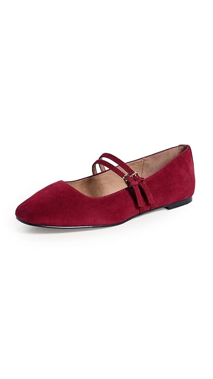 Madewell Women's Greta Two Strap Flats