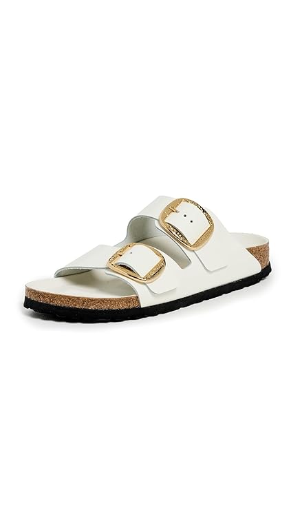 Birkenstock Women's Arizona Big Buckle High Shine Hammered Sandals