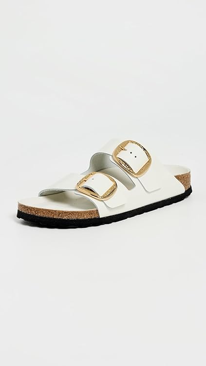 Birkenstock Women's Arizona Big Buckle High Shine Hammered Sandals