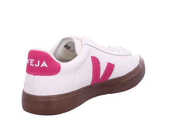 VEJA Women's Campo White Pink Bark EU 38 (US Women's 7) Medium