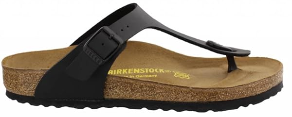 Birkenstock Women's 0043691 B Gizeh Sandals, Black Matte, 39