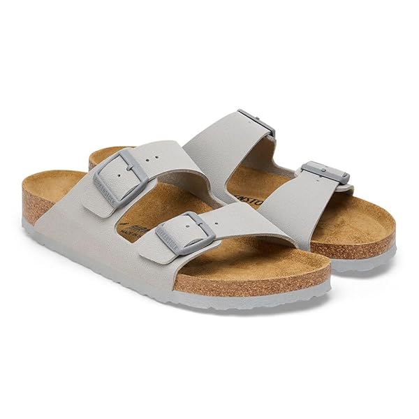 BIRKENSTOCK Women's Arizona Bs Sandals, gray, 11 US