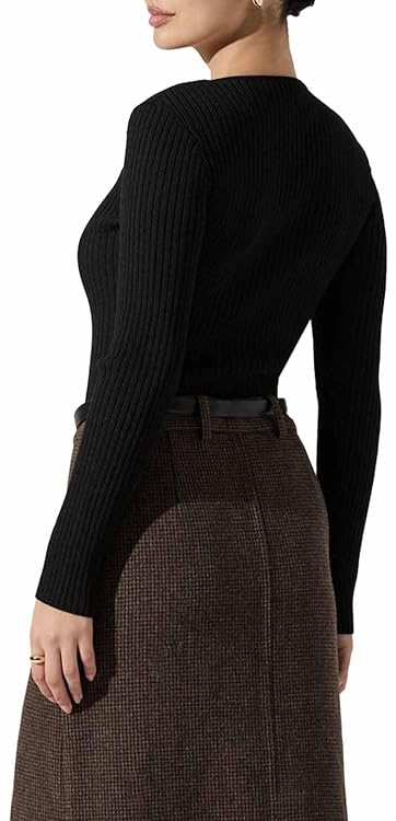 ASTR The Label Womens Lynly Sweater