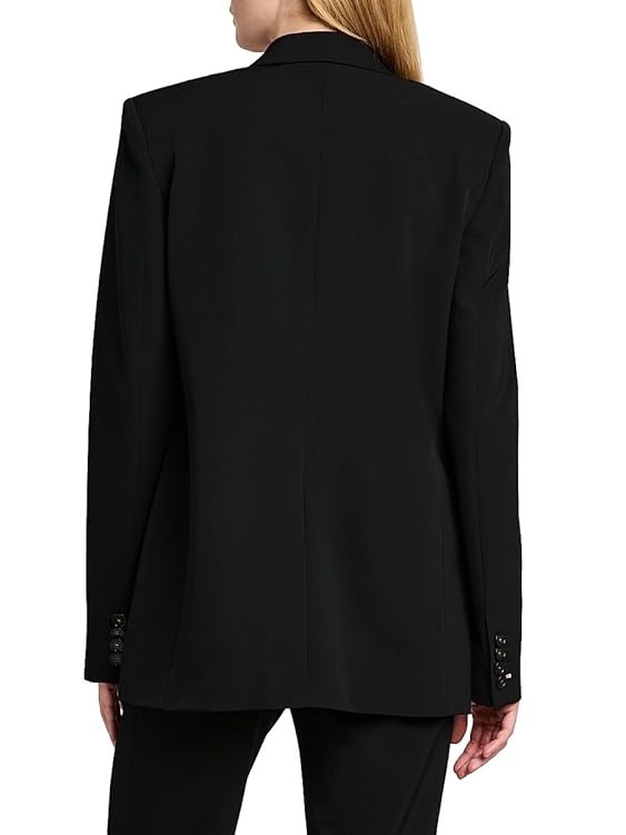 Double-Breasted Boyfriend Jacket