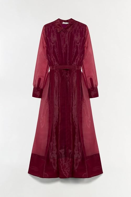 Montgomery Organza Belted Dress