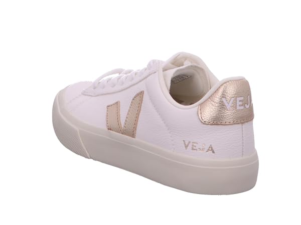 VEJA, Women, Campo, Extra White/Platine, 11.5, Medium