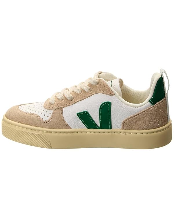 Veja Small V-10 Leather Sneaker, 31, White