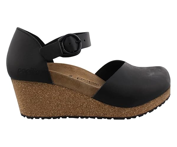 Birkenstock womens MaryMary- Black Ltr N