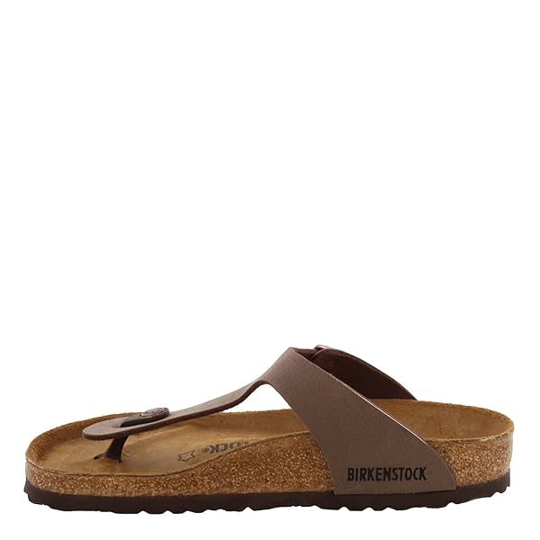 Birkenstock Women's Gizeh Mocha Birkibuc Sandals 37 R (US Women's 6-6.5)