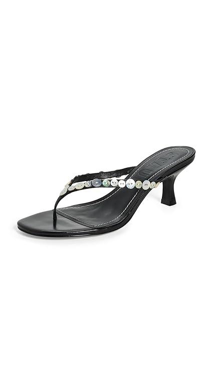 STAUD Women's Freja Thong Kitten Heels