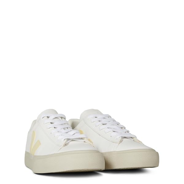 Veja Women Campo Sneakers White - Sun - Peach 7 US