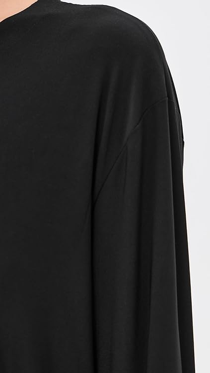 Norma Kamali Women's Oversized Long Sleeve Dress to Midcalf