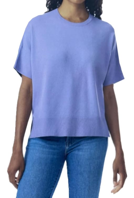 Splendid Women's Boxy Short Sleeve Sweater Top
