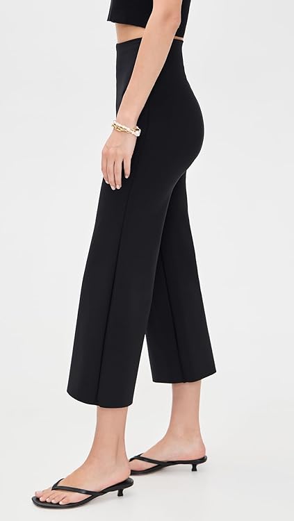 commando Women's Neoprene Cropped Wide Leg Pants