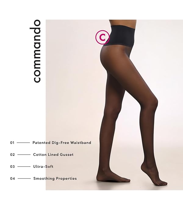 commando Women's The Essential Backseam Tights