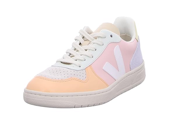 Veja Women V-10 Sneakers Petal - White - Multicolor 9 US