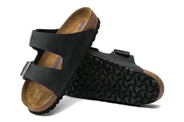 Birkenstock 75248139 Arizona SFB Black Oil LTR 39
