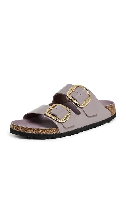 Birkenstock Women's Arizona Big Buckle High Shine Hammered Sandals