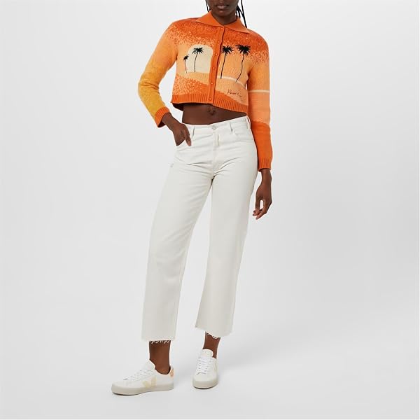 Veja Women Campo Sneakers White - Sun - Peach 7 US