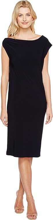 Norma Kamali Women's Drop Shoulder Dress