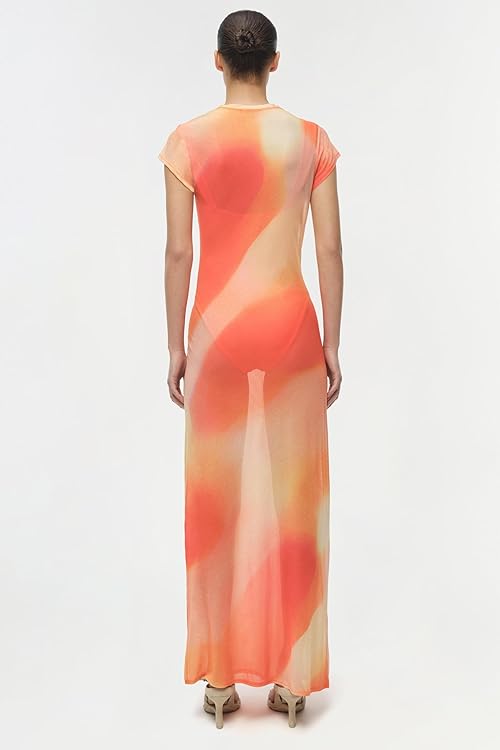 Fia Mesh Midi Dress