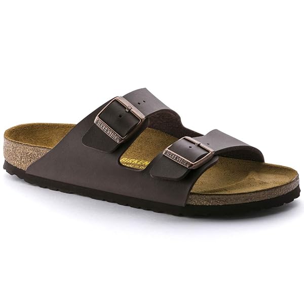 Birkenstock Unisex Arizona Brown Sandals - 8-8.5 B(M) US Women