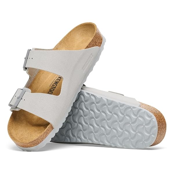 BIRKENSTOCK Women's Arizona Bs Sandals, gray, 11 US