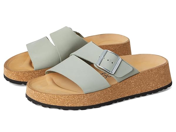 Birkenstock womens Papillio By Birkenstock Almina Platform Sandal - Nubuck