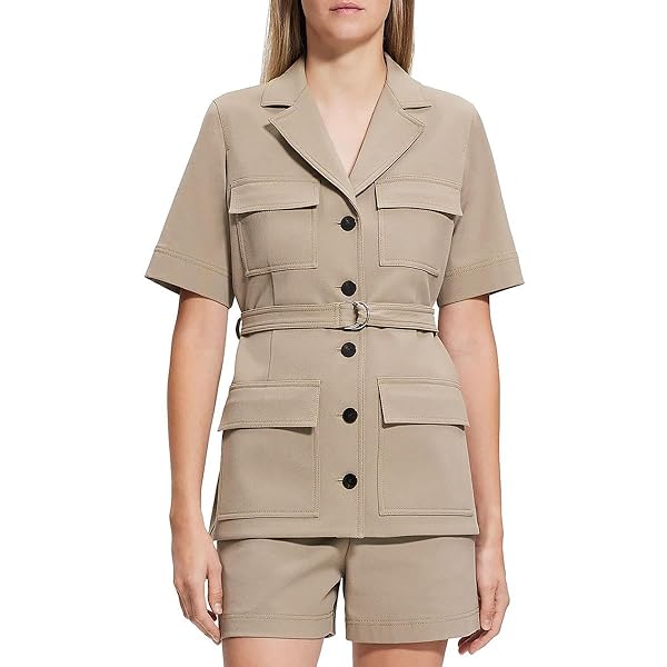 Theory Women's Twill Safari Jacket