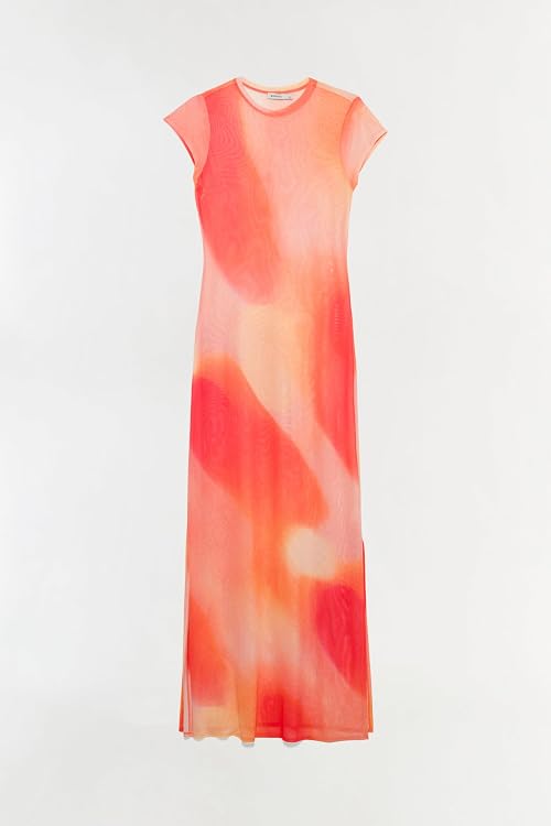 Fia Mesh Midi Dress