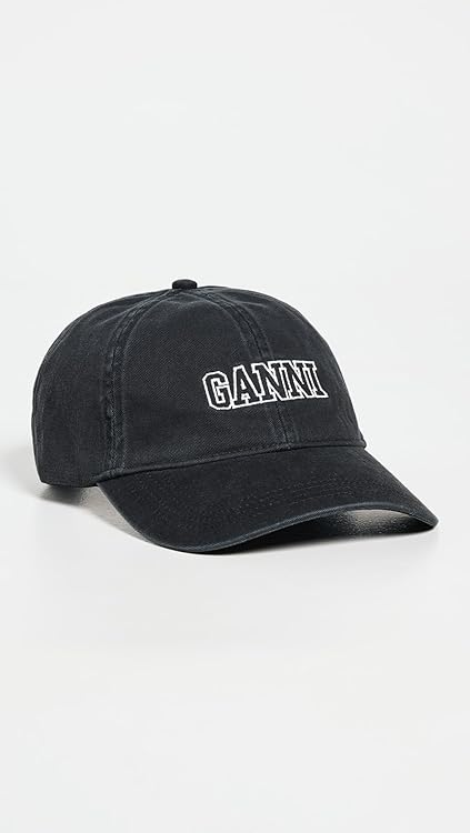 Ganni Women's Embroidered Logo Baseball Cap